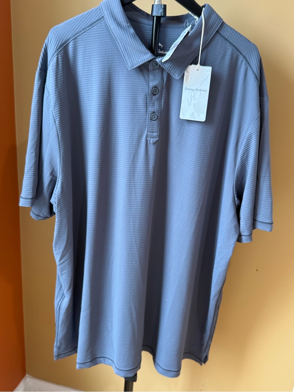 Tommy Bahama Men's Slate Blue Performance Polo NWT